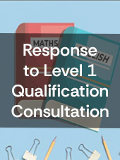 AMiE responds to the Level 1 English and maths qualification consultation